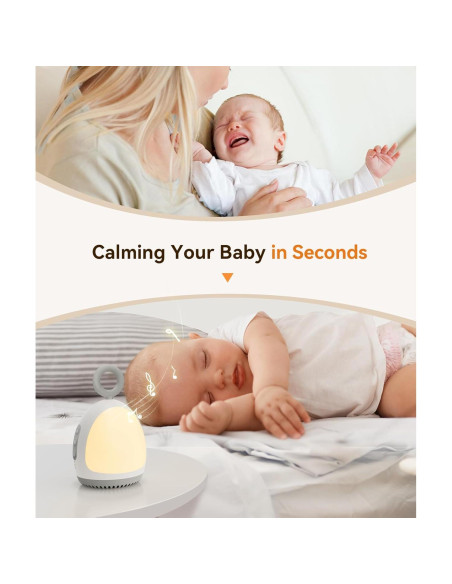 Máquina de Sonido para Bebés Dreamegg XT-6 con Luz Nocturna