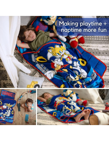 Colchoneta para Siesta Sonic Franco 116.8x53.3 cm con Almohada