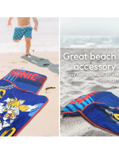 Colchoneta para Siesta Sonic Franco 116.8x53.3 cm con Almohada