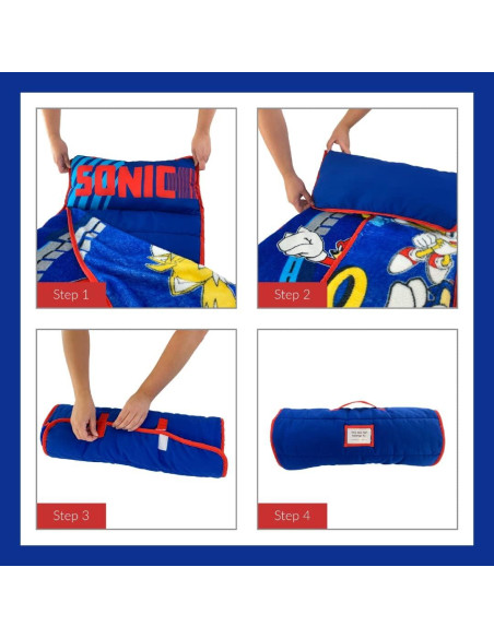 Colchoneta para Siesta Sonic Franco 116.8x53.3 cm con Almohada