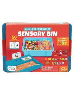 Caja Sensorial Chuckle & Roar - Aprendizaje Táctil 3-6 Años