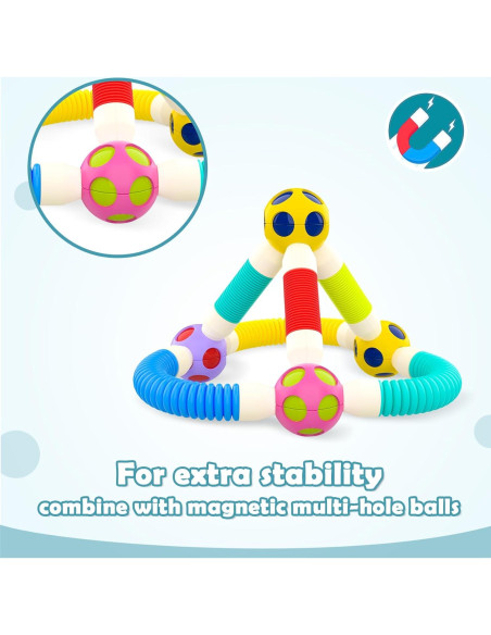 Juguete de Construcción Magnético Nicknack 2 en 1 para Niños 3-5 Años Juguete de Construcción Magnético Nicknack 2 en 1 para Niños 3-5 Años