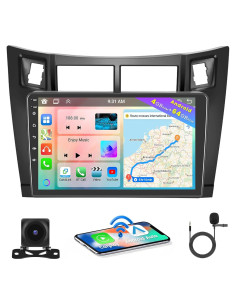 Estéreo Android 8 Núcleos Hikity 9" para Toyota Yaris 2008-2011