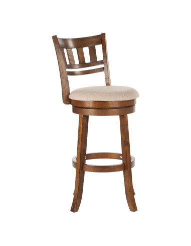 Taburete Giratorio OSP Home Furnishings 77.5cm con Respaldo