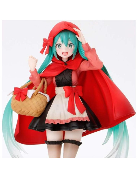Figura Taito Hatsune Miku Caperucita Roja 20 cm Figura Taito Hatsune Miku Caperucita Roja 20 cm