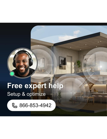 Enrutador NETGEAR Orbi 970 WiFi 7 RBE971S 27Gbps Malla