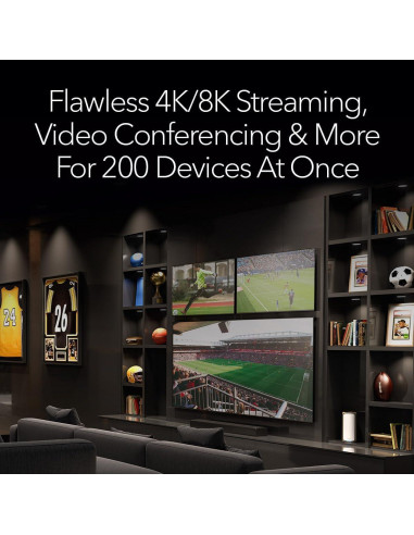 Enrutador NETGEAR Orbi 970 WiFi 7 RBE971S 27Gbps Malla