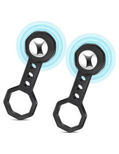 Buscador de Vigas Dreyoo 2 Pcs Magnético 15.42 kg Negro