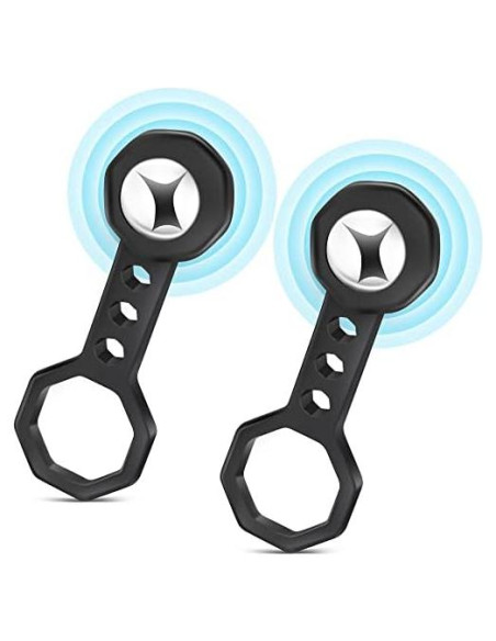 Buscador de Vigas Dreyoo 2 Pcs Magnético 15.42 kg Negro