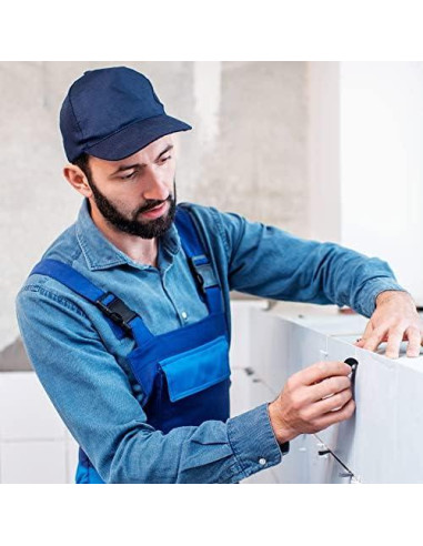 Buscador de Vigas Dreyoo 2 Pcs Magnético 15.42 kg Negro