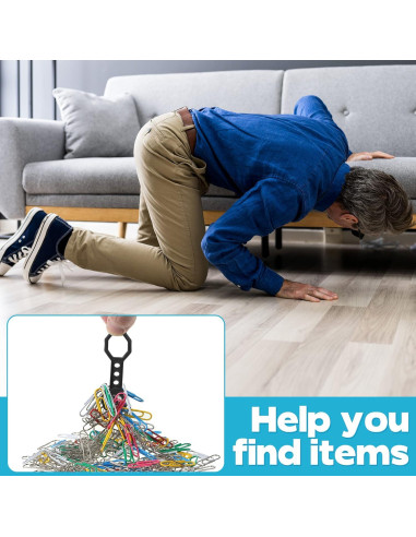 Buscador de Vigas Dreyoo 2 Pcs Magnético 15.42 kg Negro