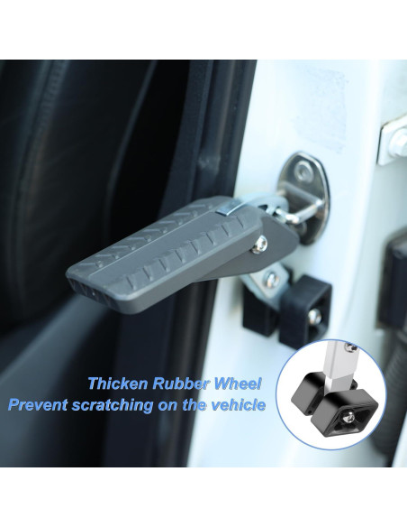 Escalón Plegable COWVIE para Puerta de Auto - Acceso Techo SUV