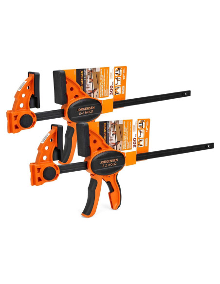 Juego de 2 Abrazaderas de Palanca Jorgensen 30.48 cm Carga Media Juego de 2 Abrazaderas de Palanca Jorgensen 30.48 cm Carga Media