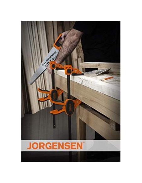 Juego de 2 Abrazaderas de Palanca Jorgensen 30.48 cm Carga Media Juego de 2 Abrazaderas de Palanca Jorgensen 30.48 cm Carga Media