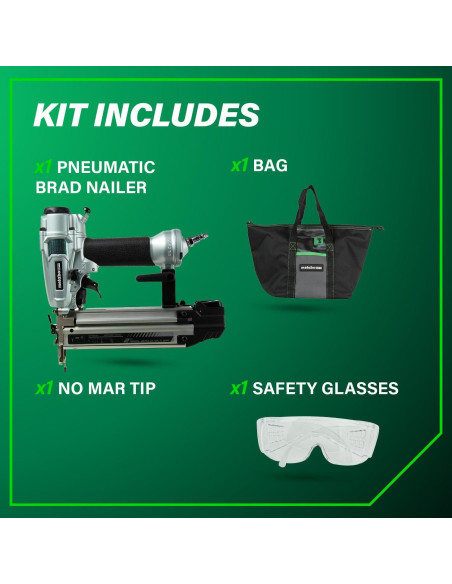 Clavadora de Brad Metabo HPT NT50A5 18 Gauge Neumática