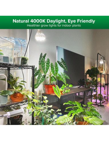 Bombilla de Luz de Crecimiento SANSI 36W Espectro Completo