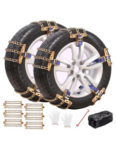 Cadenas Antideslizantes para Neumáticos Unilove - Mediano 195-225mm