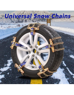 Cadenas Antideslizantes para Neumáticos Unilove - Mediano 195-225mm 2