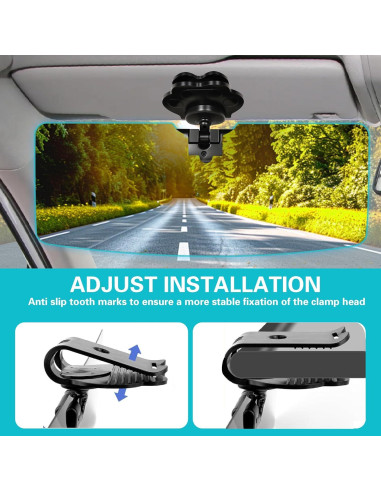 Extensor de Visera Solar Polarizado LJYGOVE CAR01 39.1x15cm