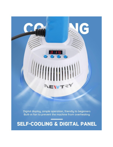 Sellador por Inducción NEWTRY 20-100mm 800W 220V Manual