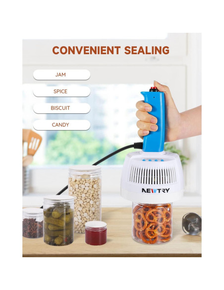 Sellador por Inducción NEWTRY 20-100mm 800W 220V Manual