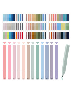 Kit de Anotación MotiMind 1800 Piezas Pestañas y 12 Resaltadores