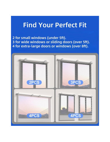 Soporte de Varilla de Cortina Montado por Fuera Onneka 1.3-5 cm Sin Taladro