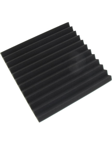 Panel Acústico 30x30cm Negro ABS JinGuoZiLP - Aislante Sonido