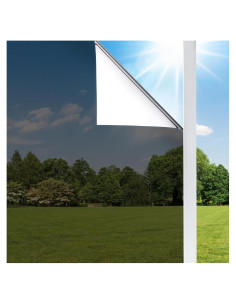 Película de Privacidad Coavas 44.5x200 cm Anti UV Cling Estático