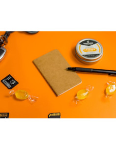 Set de 2 Cuadernos Mini Olpr Kraft Marrón 54 Páginas Rayadas 2