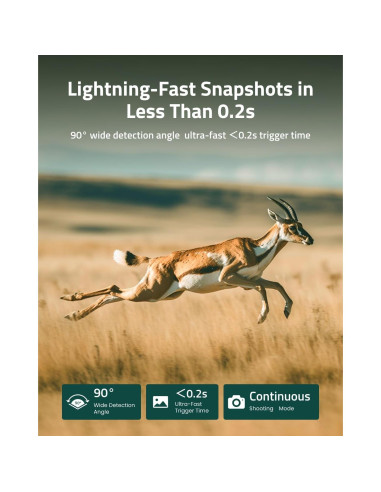 Cámara de Caza 4G LTE Camovue Talon Pro con Batería y SD 64GB