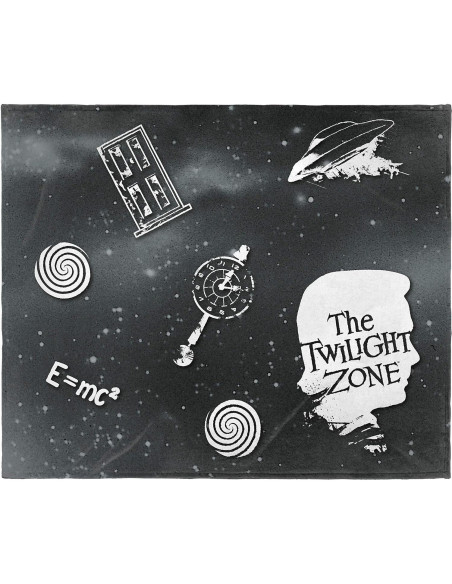 Manta de Felpa La Zona Crepuscular INTIMO 127x152cm Suave