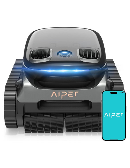 Limpiador de Piscinas Robótico AIPER Scuba S1 Pro 5L Batería Limpiador de Piscinas Robótico AIPER Scuba S1 Pro 5L Batería