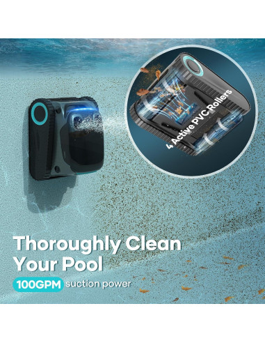 Limpiador de Piscinas Robótico AIPER Scuba S1 Pro 5L Batería