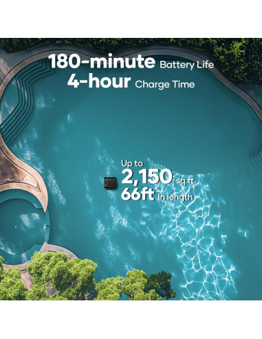 Limpiador de Piscinas Robótico AIPER Scuba S1 Pro 5L Batería