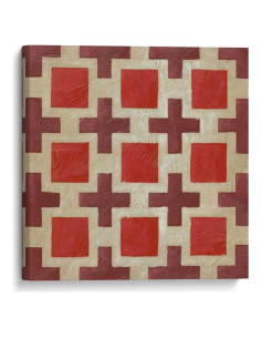 Lienzo Decorativo Canvas Lab Simetría Brillante IX 40x40 cm