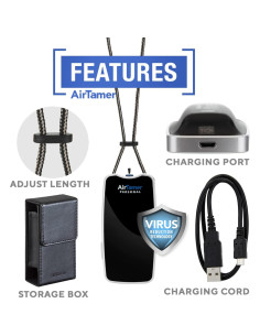 Purificador de Aire Personal AirTamer A310PMB Recargable Negro 2
