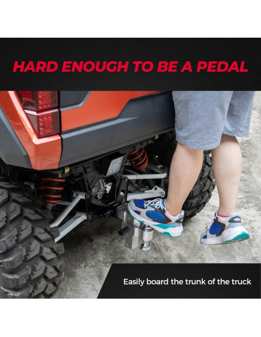 Enganche de Remolque Ajustable KEMIMOTO 6" Aluminio 2" y 2-5/16"