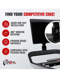 Soporte Giratorio TFD Pivot-T para Peloton Tread - 360 2