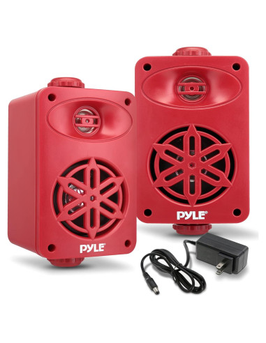 Altavoces Bluetooth Pyle PDWRBT36RD Impermeables 200W
