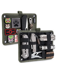 Tablero Organizador TACTICAL GEEK TCM Verde 21.5x16.4cm