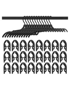 Perchas Plegables de Viaje Heshebuy - 24 Piezas Multifuncionales