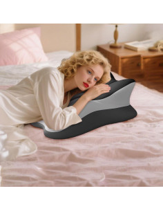 Cojín Ergonómico ZeawIEsvbyt para Parejas 58x38 cm 2