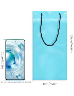 Bolsas de Basura Adhesivas Reciclables GWZiehory - 100 Unidades 2