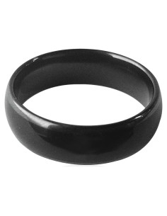 Anillo Inteligente NFC HECERE Cerámico Negro 6mm Tipo 2