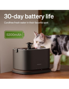 Fuente de Agua Inalámbrica PETLIBRO 3L para Gatos y Perros 2
