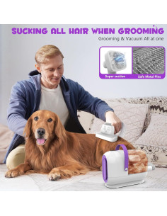 Kit de Aseo para Mascotas Homeika Pro con Aspiradora 3L 2