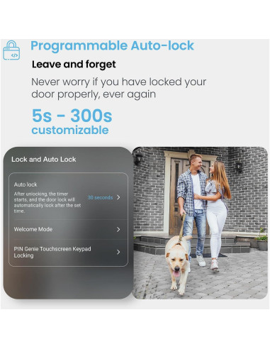 Cerradura Inteligente Lockly Secure Plus Bluetooth Huella