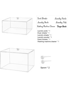 Conjunto de Contenedores de Lavandería VOTLEVT - 2 Piezas 2
