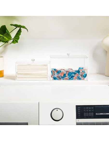Conjunto de Contenedores de Lavandería VOTLEVT - 2 Piezas
